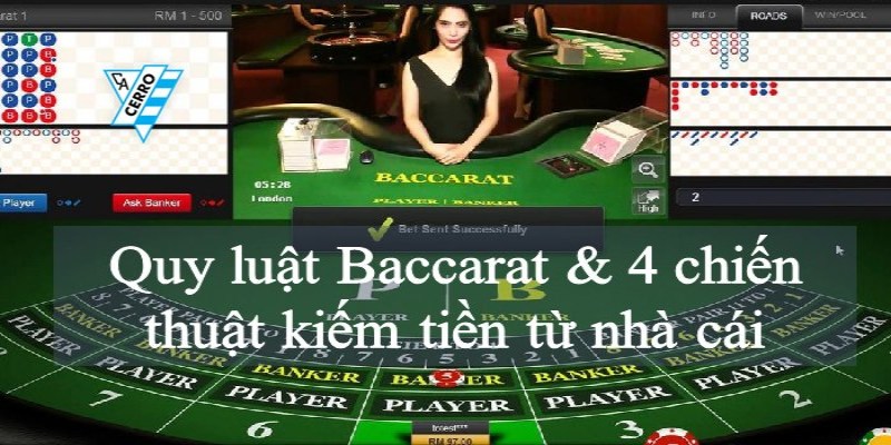 Vài điều cần nhớ về cách tính điểm Baccarat