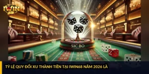 Tỷ lệ quy đổi xu thành tiền tại iWin68 năm 2026 là bao nhiêu?